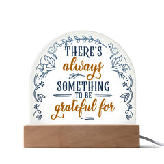 Gratitude Acrylic Dome Plaque 2