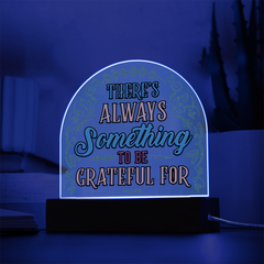 Gratitude Acrylic Dome Plaque