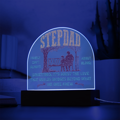 Stepdad Acrylic Dome Plaque