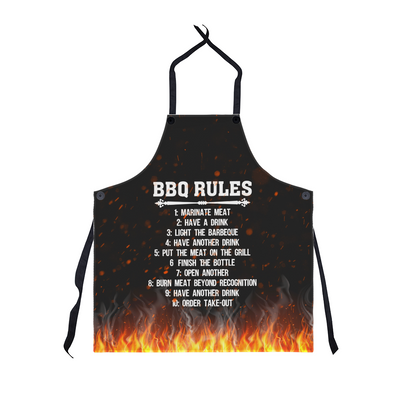BBQ Rules premium Apron
