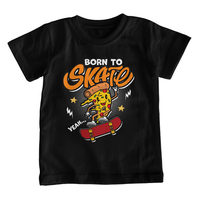 Born to Skate Shirt – Kids Skateboard T-Shirt – Cool Skater Youth Tee