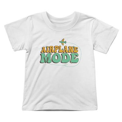 Airplane Mode Toddler Jersey Tee