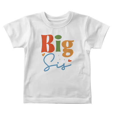 Big Sis Baby Jersey Tee