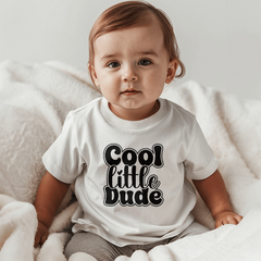 Cool Little Dude Baby Jersey Tee