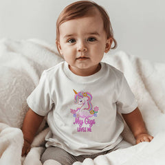 My Gigi Loves Me Baby Jersey Tee