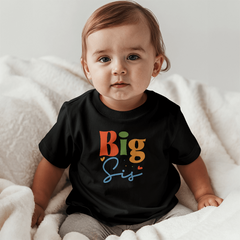 Big Sis Baby Jersey Tee