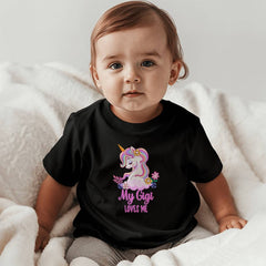 My Gigi Loves Me Baby Jersey Tee