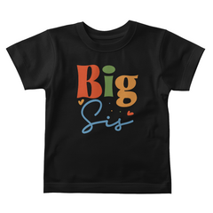 Big Sis Baby Jersey Tee
