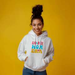 In My Mom Era Hooded Sweatshirt