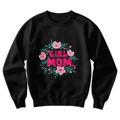 Girl Mom Crewneck Sweatshirt