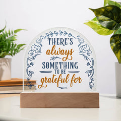 Gratitude Acrylic Dome Plaque 2