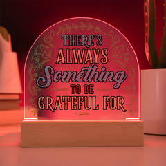 Gratitude Acrylic Dome Plaque