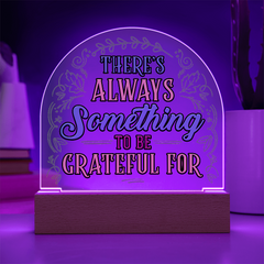 Gratitude Acrylic Dome Plaque
