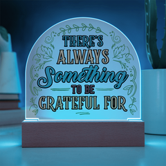 Gratitude Acrylic Dome Plaque